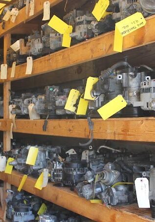 huge selection of used auto parts available